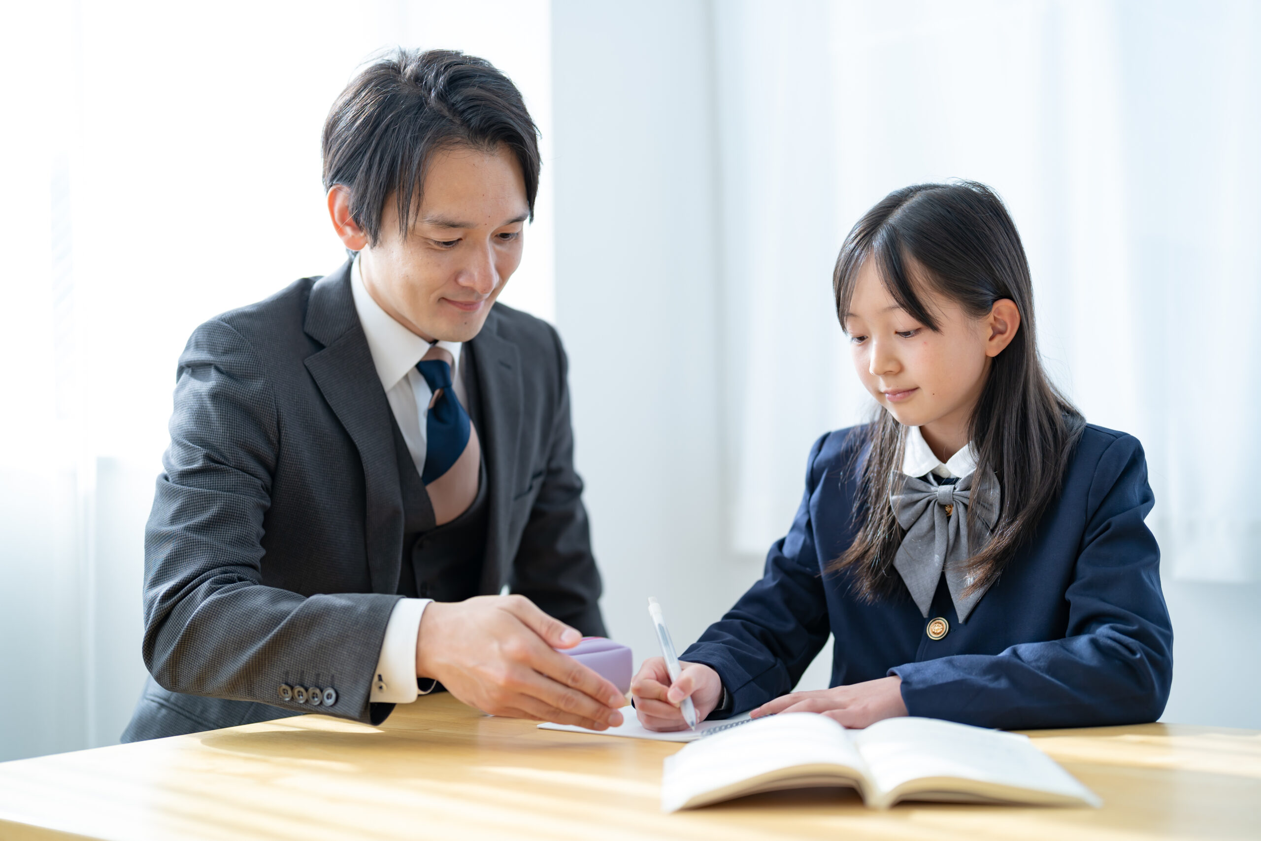講師と生徒